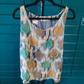Débardeur imprimé actuelle, femme, taille 42/44