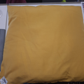 Coussin jaune 50x50