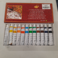 12 tubes de gouache