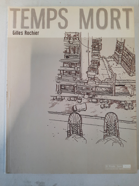 bande dessinée  temps mort dedicacee