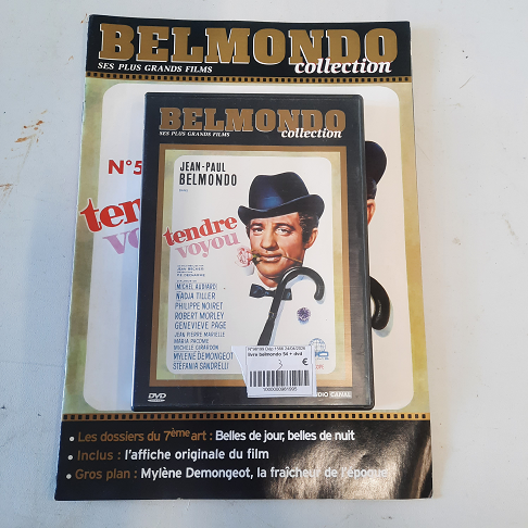 livre belmondo 54 + dvd