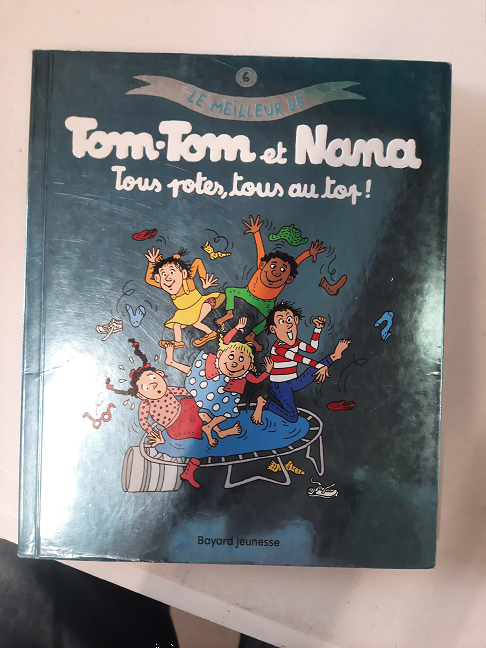 livre tom tom et nana potes