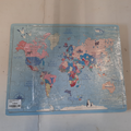 puzzle bois carte du monde