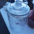 Grande bonbonnière verre
