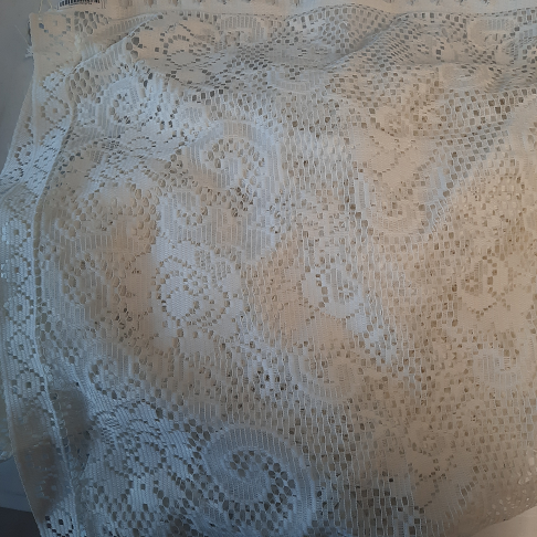 paire de rideaux blanc