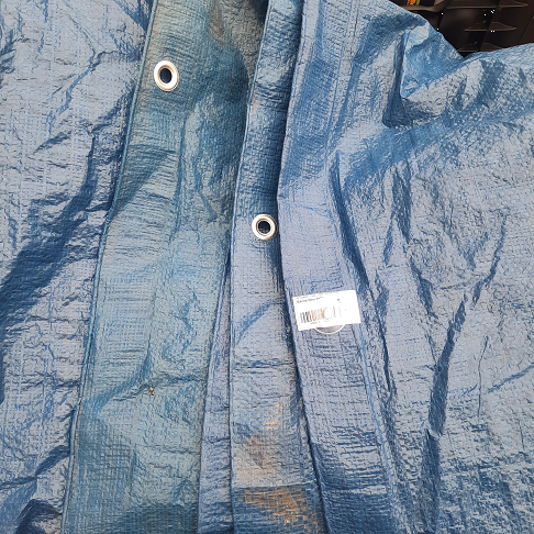 Bâche bleu 3×2m