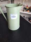 Pot métal vert vintage