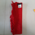 set de table coton rouge