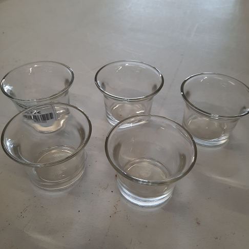5 Petits verres