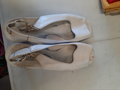 sandale ollivine blanche taille 38