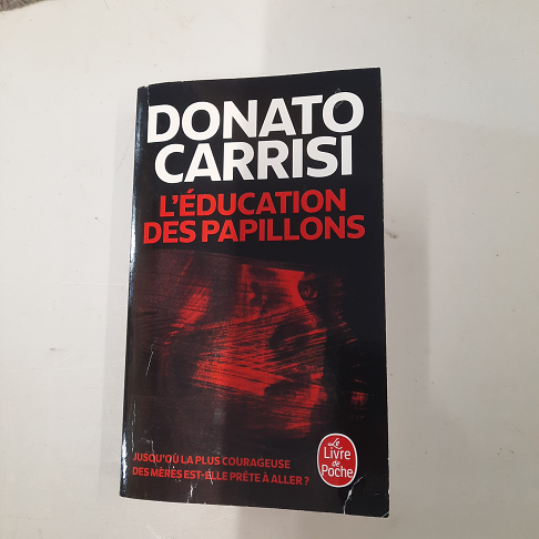 livre  L'éducation des papillons     Donato Carrisi