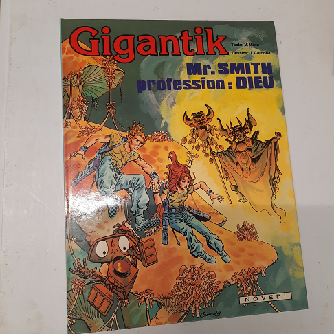 bande dessinée gigantik mr smith