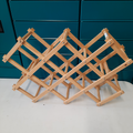 porte bouteille en bois
