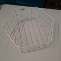 Déco. quadrillage blanc exagone: