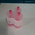 3 pousse pousse verrine ou glace rose