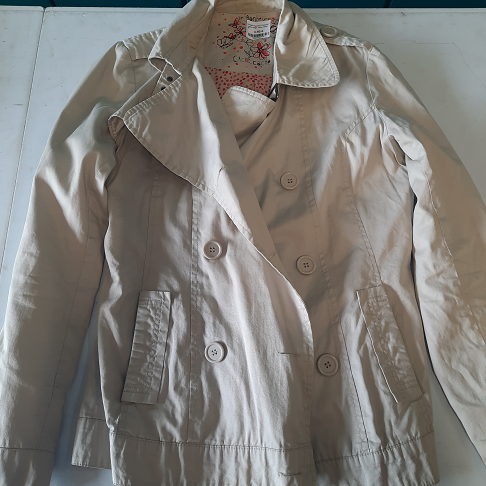 veste beige cache cache 38