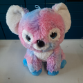 peluche koala rose et bleu