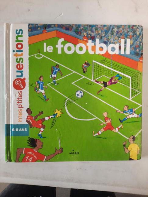 livre mes p'tites questions football