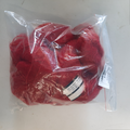 laine rouge mohair (4 pelotes)