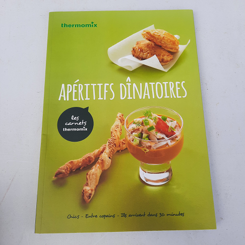 Livre recette apéritif dînatoire Thermomix
