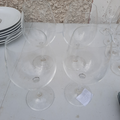 4 grands verres à pied