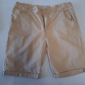 short garçon beige 12 ans