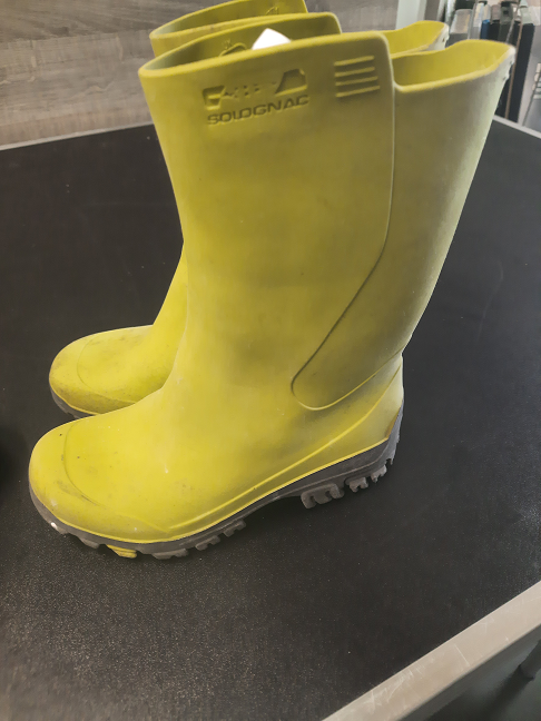 botte caoutchouc anis t25