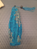 Lanterne déco Asie bleu