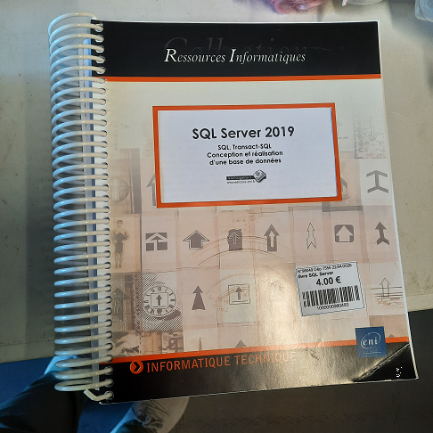 livre SQL Server