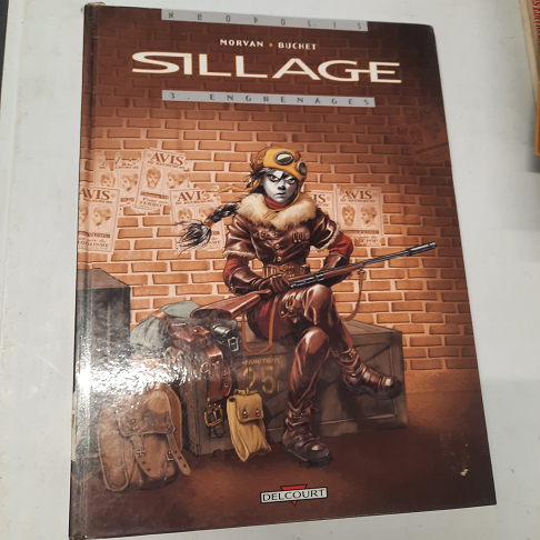 bande dessinée sillage t3