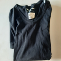 Maillots de corps
manches courtes noirs
Taille 6