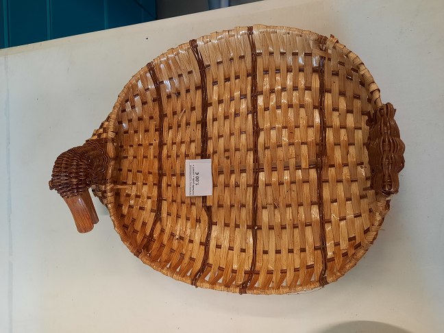 Corbeille paille « canard »