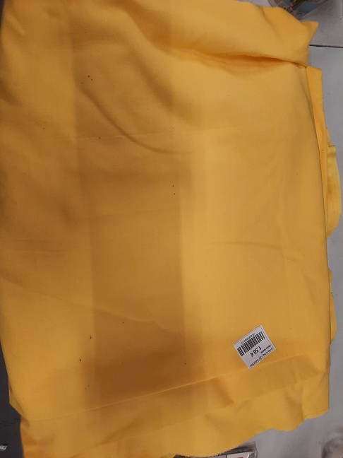 tissu jaune