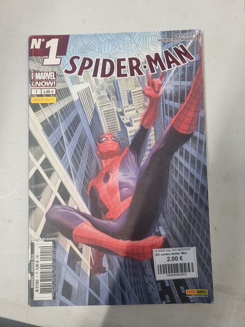 Bande Dessinée comics Spider Man.