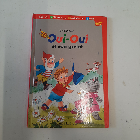 livre Oui Oui et son grelot
