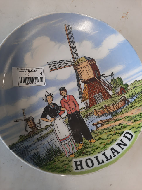 assiette " Hollande"