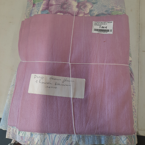 drap et traversin 2 personnes