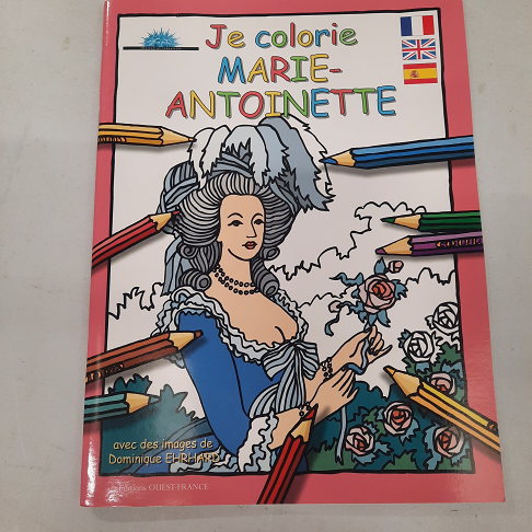 livre ouvrages Je colorie
