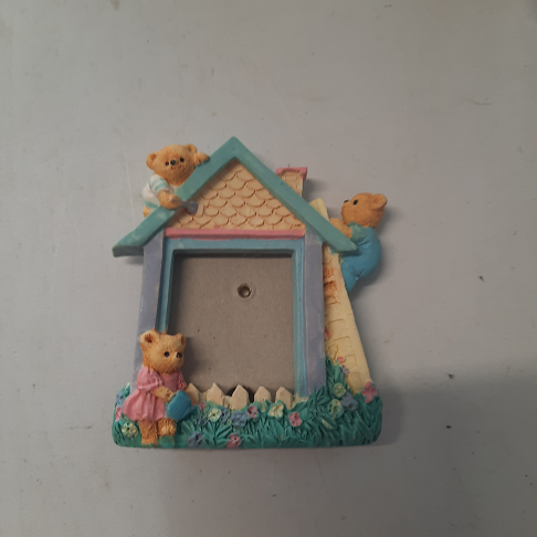 Petit cadre photo maison bébé