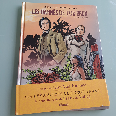 bande dessinée les damnées de l'or brun