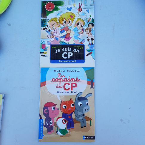 2 livres les copains CP