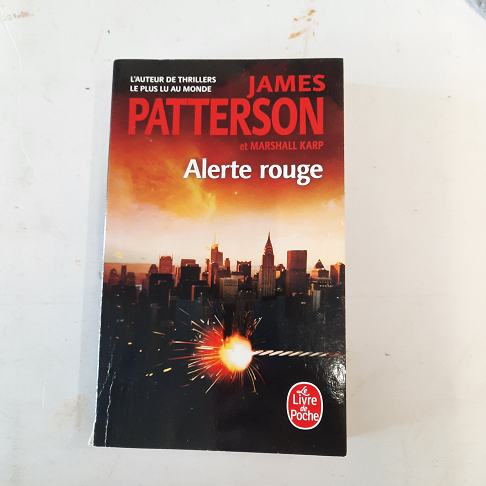 livre  Alerte rouge     James Patterson