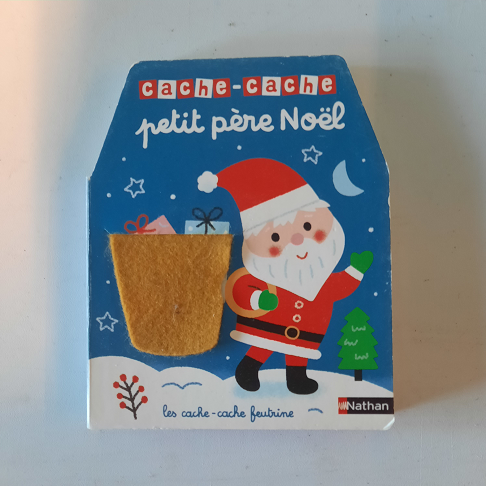 livre cache cache père noël