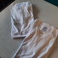 Maillots de corps
manches courtes blancs
Taille XXL