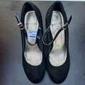 chaussures Talons T.38 daim style vintage