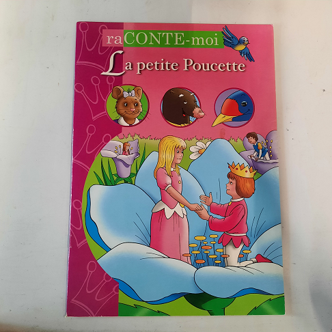 Livre raconte moi des éditions Bout'chou "La petite poucette" (livre enfant)