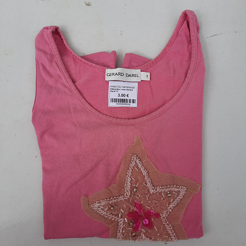 Débardeur rose Gerard Darel T1