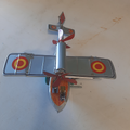 Avion en fer vintage