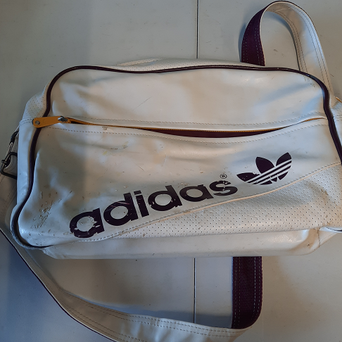 sac Besace blanche Adidas