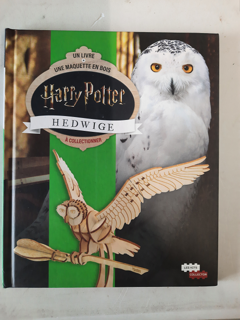 livre harry potter hedwige